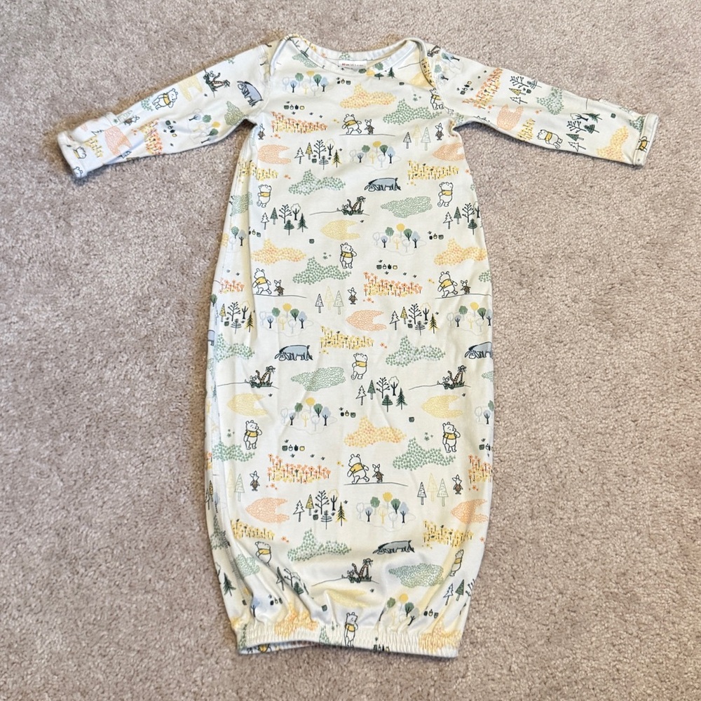 Disney by Hanna Andersson Winnie The Pooh Sleeper Gown Organic Pima Cotton
3-6M
